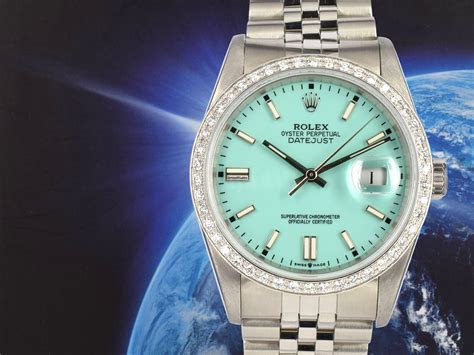 rolex tiffany blue 36mm|rolex tiffany blue day date.